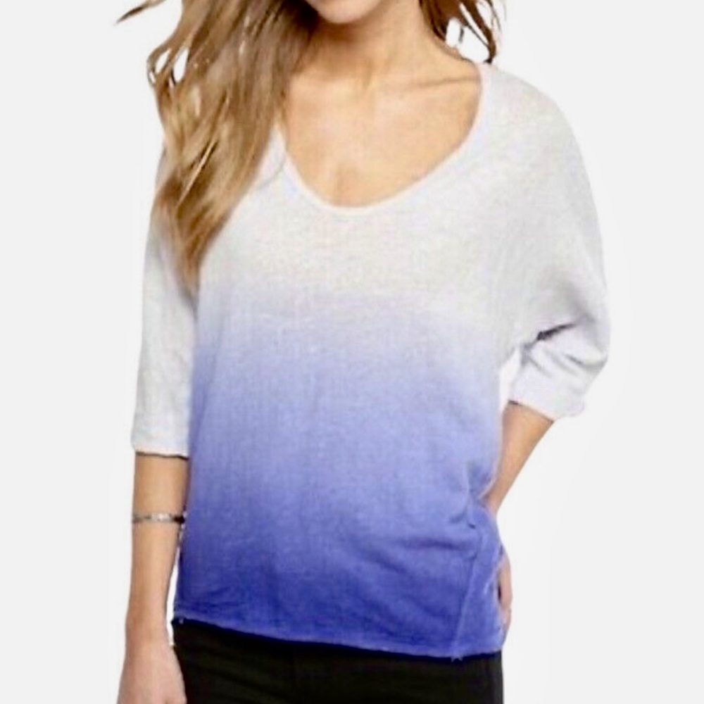 FREE PEOPLE/WE THE FREE Strawberry Tee Ombré Top